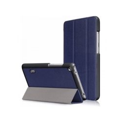   Tactical Book Tri Fold Huawei Mediapad T3 7" oldalra nyíló smart tok, sötétkék