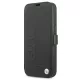 BMW BMFLBKP13SSLLBK iPhone 13 mini 5,4" Book Signature oldalra nyíló tok, fekete
