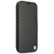 BMW BMFLBKP13SSLLBK iPhone 13 mini 5,4" Book Signature oldalra nyíló tok, fekete