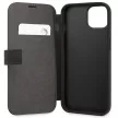 BMW BMFLBKP13SSLLBK iPhone 13 mini 5,4" Book Signature oldalra nyíló tok, fekete