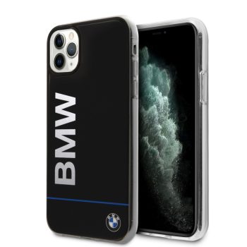   BMW iPhone 11 Pro Signature Printed Logo (BMHCN58PCUBBK) hátlap, tok, fekete