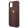 BMW BMHCN61RSPPR iPhone 11/Xr 6,1", Leather Curve Perforate hátlap, tok, bordó