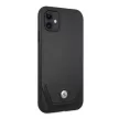 BMW BMHCN61RSWPK iPhone 11/Xr 6,1", Leather Perforate hátlap, tok, fekete