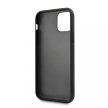 BMW iPhone 11 Pro Max Real Leather Hard Case eredeti bőr (BMHCN65POCBK) hátlap, tok, fekete