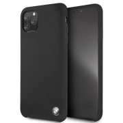   BMW iPhone 11 Pro Max Silicone, (BMHCN65SILBK) hátlap, tok, fekete