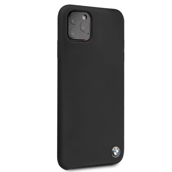 BMW iPhone 11 Pro Max Silicone, (BMHCN65SILBK) hátlap, tok, fekete
