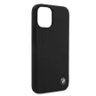 BMW BMHCP12SSILBK iPhone 12 mini 5,4", Silicone Signature hátlap, tok, fekete