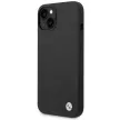 BMW BMHCP14MSILBK iPhone 14 Plus/15 Plus 6,7", Silicone Metal Logo hátlap, tok, fekete