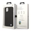 BMW BMHCP14MSILBK iPhone 14 Plus/15 Plus 6,7", Silicone Metal Logo hátlap, tok, fekete