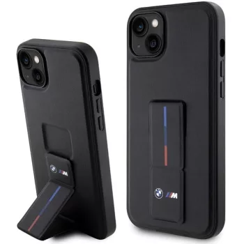   BMW BMHCP14S22GSLK Grip Hot Stamp iPhone 14 6.1", hátlap, tok, fekete
