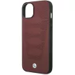 BMW BMHCP14S22RPSK iPhone 14 6.1", Leather Seats Pattern hátlap, tok, bordó