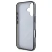 BMW iPhone 16 Plus Motosport IML Random Stripes (BMHCP16M23HTRAK) hátlap, tok, fekete
