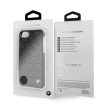 BMW iPhone 6/7/8 Signature Embossed Hexagon Leather Hard (BMHCP7HEXBK) hátlap, tok, fekete