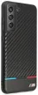 BMW Samsung Galaxy S21 FE M Collection Triangles (BMHCS21FEPUCARTCBK) hátlap, tok, fekete