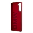BMW BMHCS21MSLBLRE S21+ G996, Silicone Signature hátlap, tok, bordó