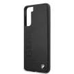 BMW BMHCS21MSLLBK S21+ G996, Silicone Signature Logo Imprint hátlap, tok, fekete