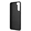 BMW BMHCS21MSLLBK S21+ G996, Silicone Signature Logo Imprint hátlap, tok, fekete