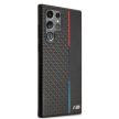BMW Samsung Galaxy S22 Ultra M Collection Triangles (BMHCS22LTRTBK) hátlap, tok, fekete