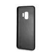 BMW Samsung Galaxy S9 Hexagon Leather eredeti bőr (BMHCS9HEXBK) hátlap, tok, fekete