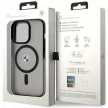 BMW BMHMP14LDSLK Signature MagSafe iPhone 14 Pro 6.1" hátlap, tok, fekete