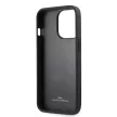 BMW iPhone 14 Pro Signature Logo Imprint Magsafe (BMHMP14LSLLBK) hátlap, tok, fekete