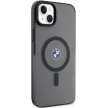 BMW BMHMP14MDSLK Signature MagSafe iPhone 14 Plus 6.7", hátlap, tok, fekete