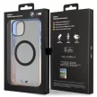 BMW BMHMP14MHTGE iPhone 14 Plus/15 Plus 6.7", Gradient Bumper MagSafe hátlap, tok, szürke