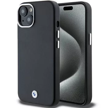  BMW BMHMP14S23PUFWK iPhone 14 6.1", Signature Wrapped Metal MagSafe tok, fekete