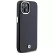 BMW BMHMP14S23PUFWK iPhone 14 6.1", Signature Wrapped Metal MagSafe tok, fekete