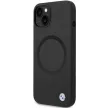 BMW iPhone 14 Signature Liquid Silicone MagSafe (BMHMP14SSILBK2) MagSafe hátlap, tok, fekete