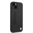 BMW iPhone 14 Silicone Signature Logo Magsafe (BMHMP14SSLBLBK) hátlap, tok, fekete
