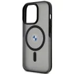 BMW BMHMP14XDSLK Magsafe Signature IML iPhone 14 Pro Max 6.7", hátlap, tok, fekete