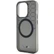 BMW iPhone 14 Pro Max 6.7" grey hátlap, tok, Pattern MagSafe (BMHMP14XHGPK) hátlap, tok, sötétszürke