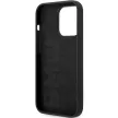BMW iPhone 14 Pro Max Signature Liquid Silicone MagSafe (BMHMP14XSILBK2) MagSafe hátlap, tok, fekete