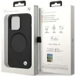 BMW iPhone 14 Pro Max Signature Liquid Silicone MagSafe (BMHMP14XSILBK2) MagSafe hátlap, tok, fekete