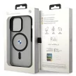 BMW BMHMP15LDSLK iPhone 15 Pro 6.1", IML Signature MagSafe hátlap, tok, fekete