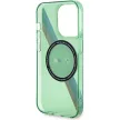 BMW BMHMP15LHDTN iPhone 15 Pro 6.1", M Tricolor Stripes MagSafe hátlap, tok, zöld