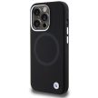 BMW BMHMP15LSILBK2 iPhone 15 Pro 6.1", Signature Liquid Silicone MagSafe hátlap, tok, fekete