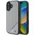 BMW iPhone 16 M Perforated Tricolor Line MagSafe (BMHMP16S23PUPDG) MagSafe hátlap, tok, szürke
