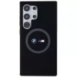 BMW Samsung Galaxy S24 Ultra M Silicone Printed Ring MagSafe (BMHMS24L23SROK) MagSafe hátlap, tok, fekete