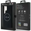 BMW Samsung Galaxy S24 Ultra M Silicone Printed Ring MagSafe (BMHMS24L23SROK) MagSafe hátlap, tok, fekete