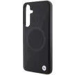 BMW BMHMS24M23RTPK S24 Plus , hátlap, bőr tok Signature Leather Half Textured & Circle MagSafe, fekete