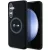 BMW BMHMS24M23SROK M Silicone Printed Ring MagSafe hátlap, tok Samsung Galaxy S24 Plus, fekete