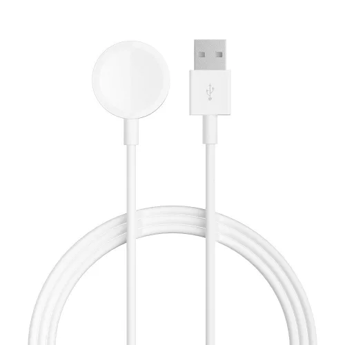 Devia vezeték nélküli mágneses tőltő Kintone USB 1,0 m, fehér Apple Watch