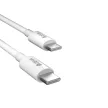 Devia hálózati töltő Extreme PD GaN 65W 2x USB-C 1x USB + USB-C - USB-C kábel, fehér