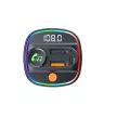 Devia transmitter FM Smart , bluetooth MP3 autós töltő PD 30W 1x USB-C 2x USB 3A, fekete