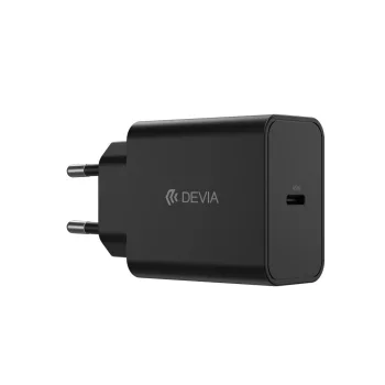   Devia hálózati töltő Rocket PD 45W 1x USB-C, fehér + kábel USB-C - USB-C