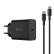 Devia hálózati töltő Rocket PD 45W 1x USB-C, fehér + kábel USB-C - USB-C
