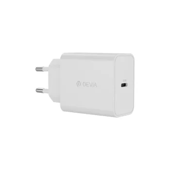 Devia hálózati töltő Rocket PD 45W 1x USB-C, fehér