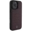 Mercedes case iPhone 16 Pro Max 6,9" MEHCP16X23RWRSR Hardcase MB Waves Leather tok, piros